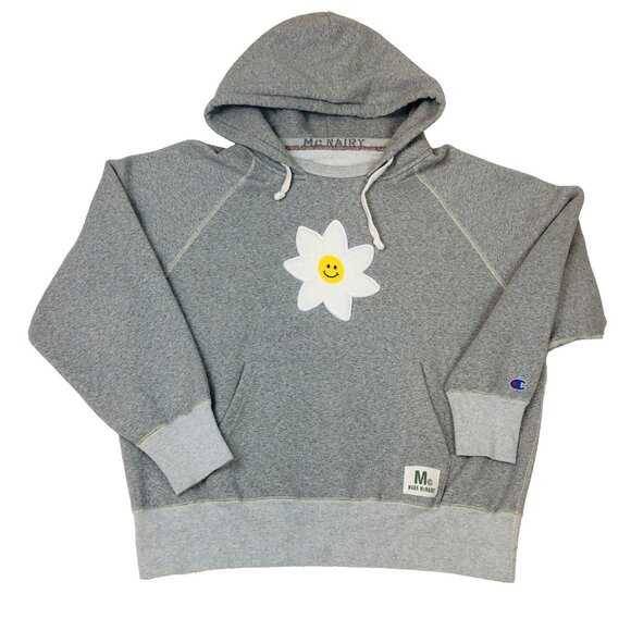Todd Snyder Mark McNairy Champion Daisy Gray Hoodie Hooded Sweatshirt Medium - Picture 8 of 8